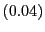 $ \left( 0.04\right) $